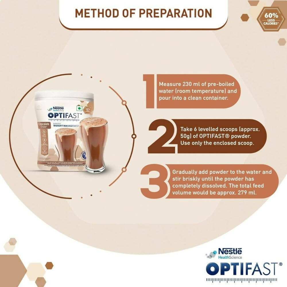 Nestle Optifast Weight Management Shake - Low Calorie Diet, Nutritional Drink, Healthy Weight Management