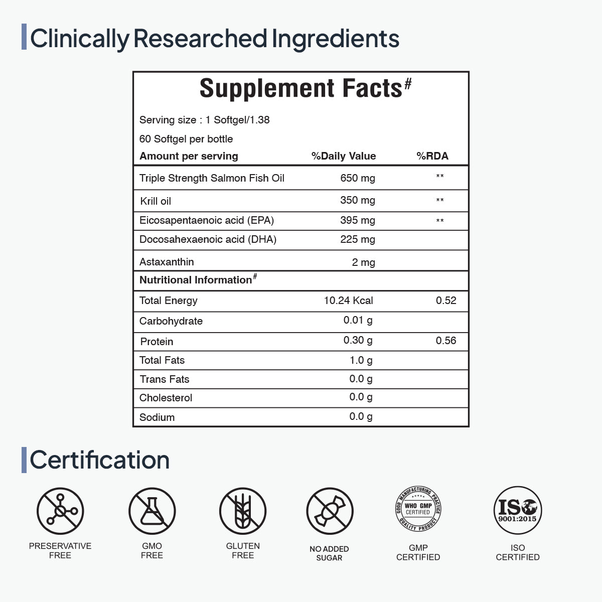 Miduty by Palak Notes Krill Omega Complex Softgels