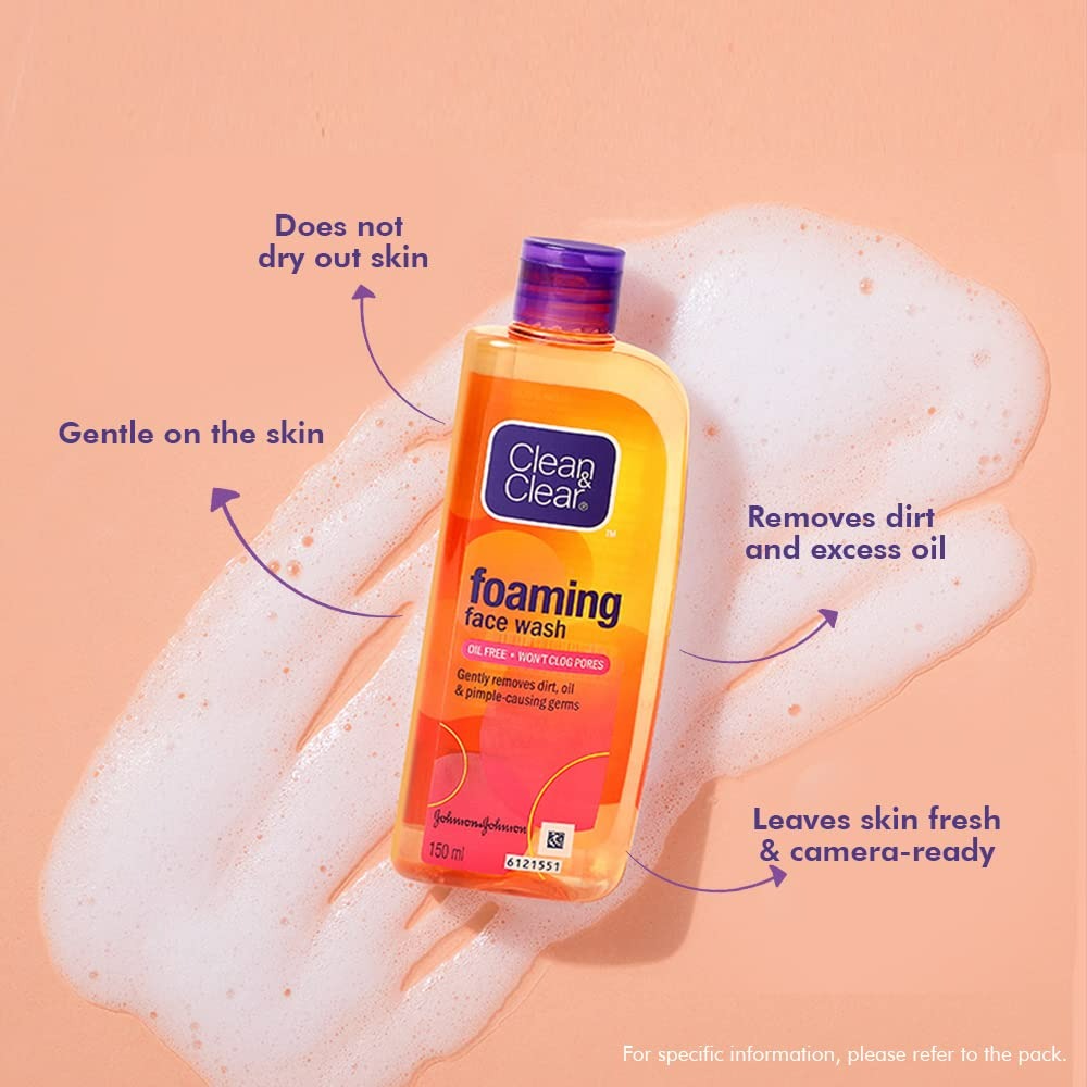 Clean & Clear Foaming Face Wash