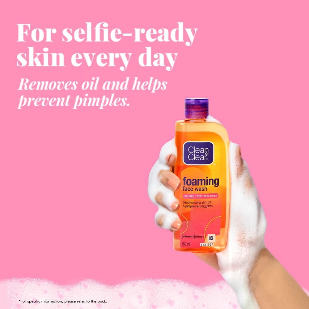 Clean & Clear Foaming Face Wash