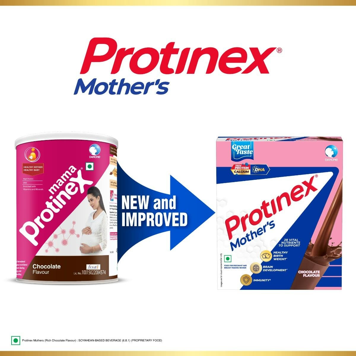 Protinex Mother's Nutritional Mix - Creamy Vanilla Flavour | With 28 Vital Nutrients to Support Healthy Birth Weight, Brain Development & Immunity