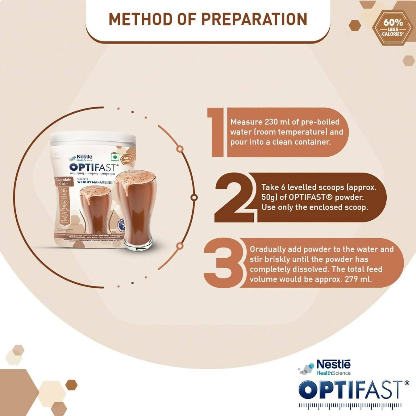 Nestle Optifast Weight Management Shake - Low Calorie Diet, Nutritional Drink, Healthy Weight Management