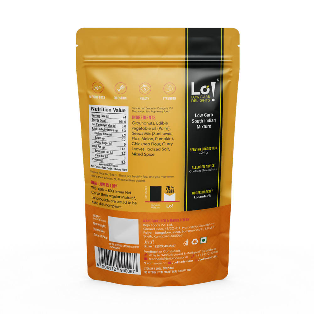 Lo Low Carb South Indian Mixture