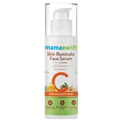 Mamaearth Skin Illuminate Face Serum With Vitamin C & Turmeric For Radiant Skin