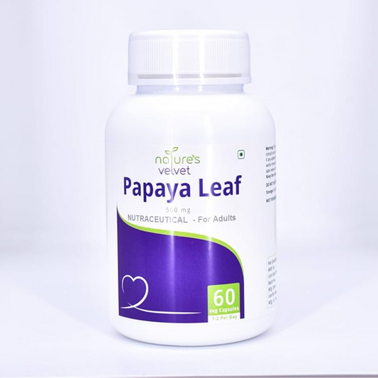Nature's Velvet Papaya Leaf Capsules