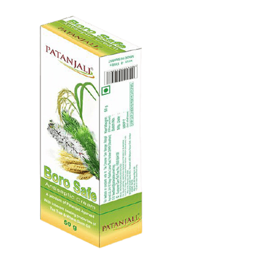 Patanjali Boro Safe Antiseptic Cream With Aloe Vera & Tea Tree Oil