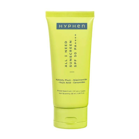 Hyphen By Kriti Sanon All I Need Sunscreen SPF 50 PA++++, UV Rays & Blue Light Protection & Moisturization