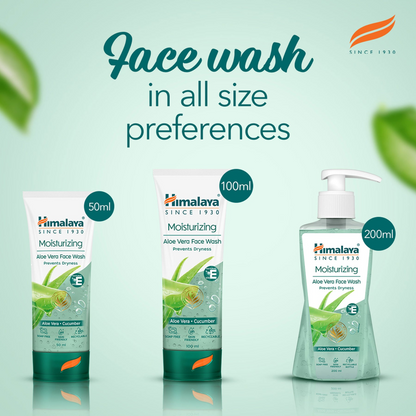 Himalaya Herbals Moisturizing Aloe Vera Face Wash