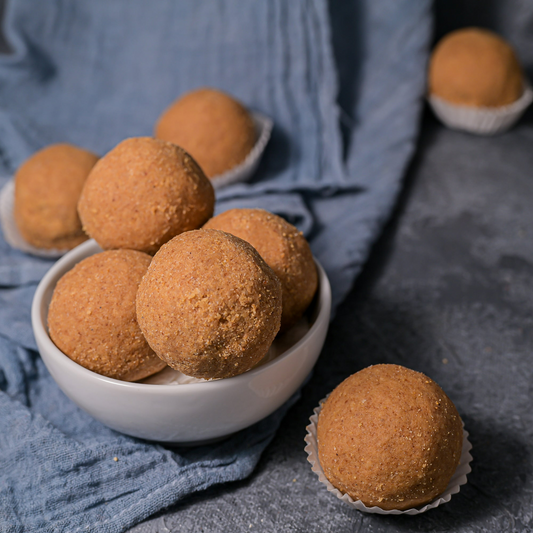 Vellanki Foods Bellam Sunnundalu (Jaggery) | Traditional & Healthy Sunnundalu made with with Urad Dal, Ghee & Jaggery