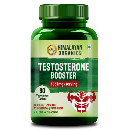 Himalayan Organics Plant Based Testosterone Booster Vegetarian Capsules