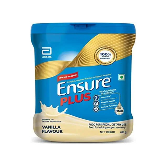 Ensure Plus Powder (Jar) - Balanced Nutritional Drink, Helps in Weight Management
