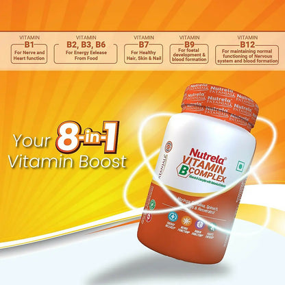 Patanjali Nutrela Vitamin B-complex Capsules
